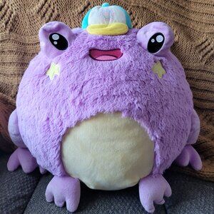 Squishable Limited Edition Squish Park Purple Frog Large Plush- NWOT